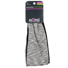 Scunci Everyday  Active Reversible Super Stretch Headwrap, 1ct, NEW AS SHOWN