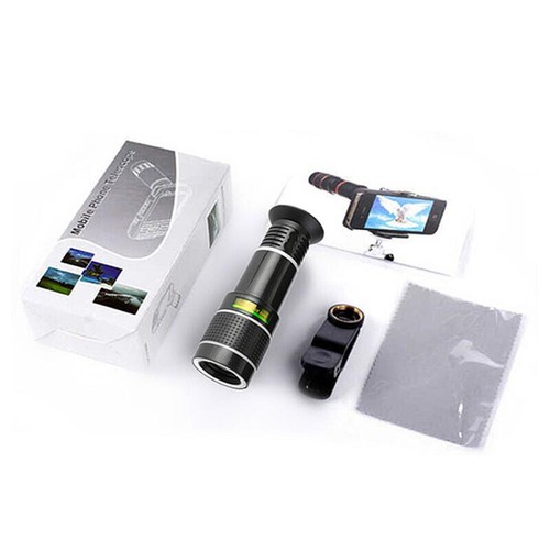 20x Zoom HD Universal Smartphone Optical Camera Telephoto Clip Telescope LeY-wf - Photo 3/8