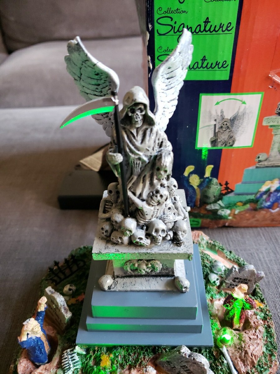 Lemax Signature RARE The ANGEL OF DEATH Spooky Town Halloween