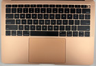 ✅  MACBOOK AIR 13" A1932 GOLD TOP CASE KEYBOARD PALMREST 661-09738 GRADE A- ✅