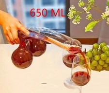 Funny Glass Wine Decanter Glass Alcohol Bottl...