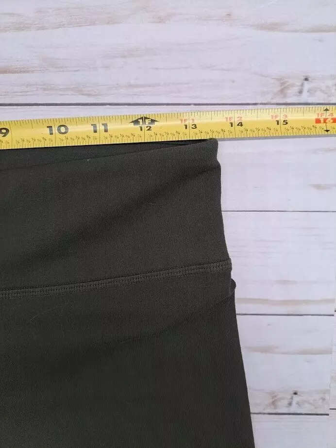 fabletics dark olive active 7/8 gym leggings