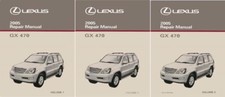 2005 Lexus GX 470 Shop Service Repair Manual Complete Set