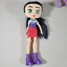 Boxy Girl Doll Riley 8" Tall With Dress Boots Skirt and Necklace