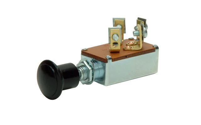 Ignition Switch Push Pull Type and Headlight Dimmer Switch 4 Position Hot Rod ck - Image 3 of 4