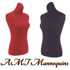 New Listing2 nylon covers, to renew female male mannequin torso size S~M, 2 Jerseys-Rd+Bk