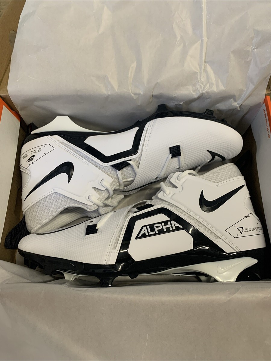 Nike Alpha Menace Pro 3 DM1788-103 White/Black Fooball  display picture 3