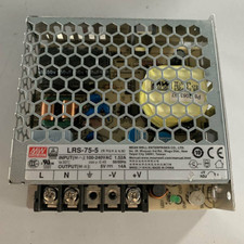 1pcs New MEAN WELL Switching Power Supply LRS-75-5