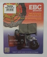 EBC Organic BremsbeläGe Hinten FüR Honda CB1300 1997-2001 FA254