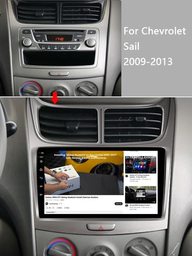 Car Multimedia Player For Chevrolet Sail 2010-2014 Radio Video GPS Navigation - Picture 2 of 20