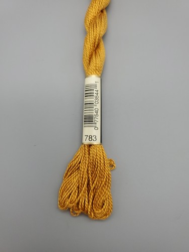 DMC Perle Cotton Skein Size 5 27.3yd 783 Needlepoint Embroidery, Crewel - Picture 3 of 4