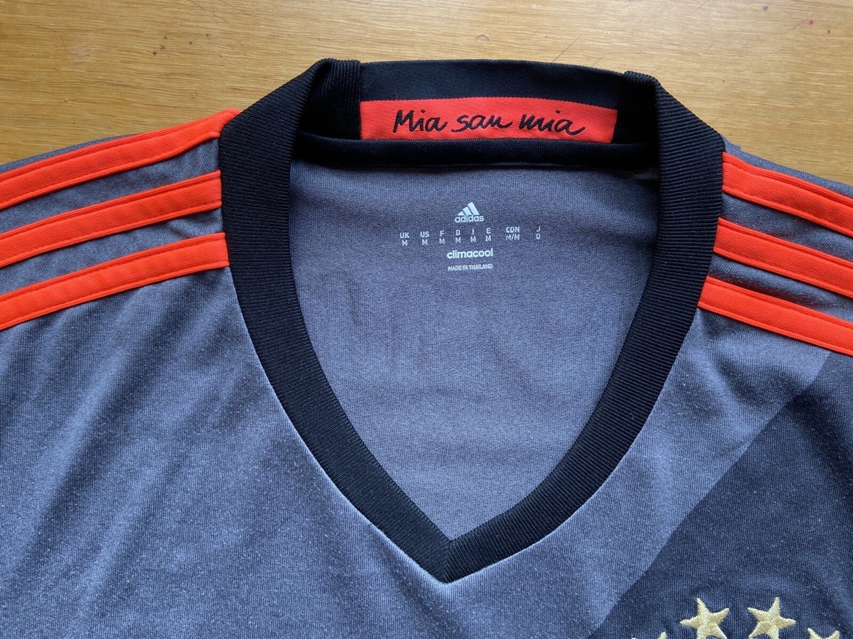 BAYERN MÜNICH 2016 2017 AWAY FOOTBALL SHIRT SOCCER JERSEY ADIDAS