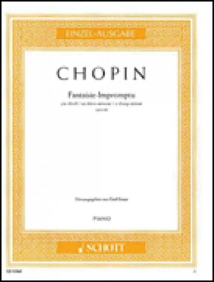 Fantasie-Impromptu in C-sharp Minor Op. 66 posth. Sheet Music NEW 049008731