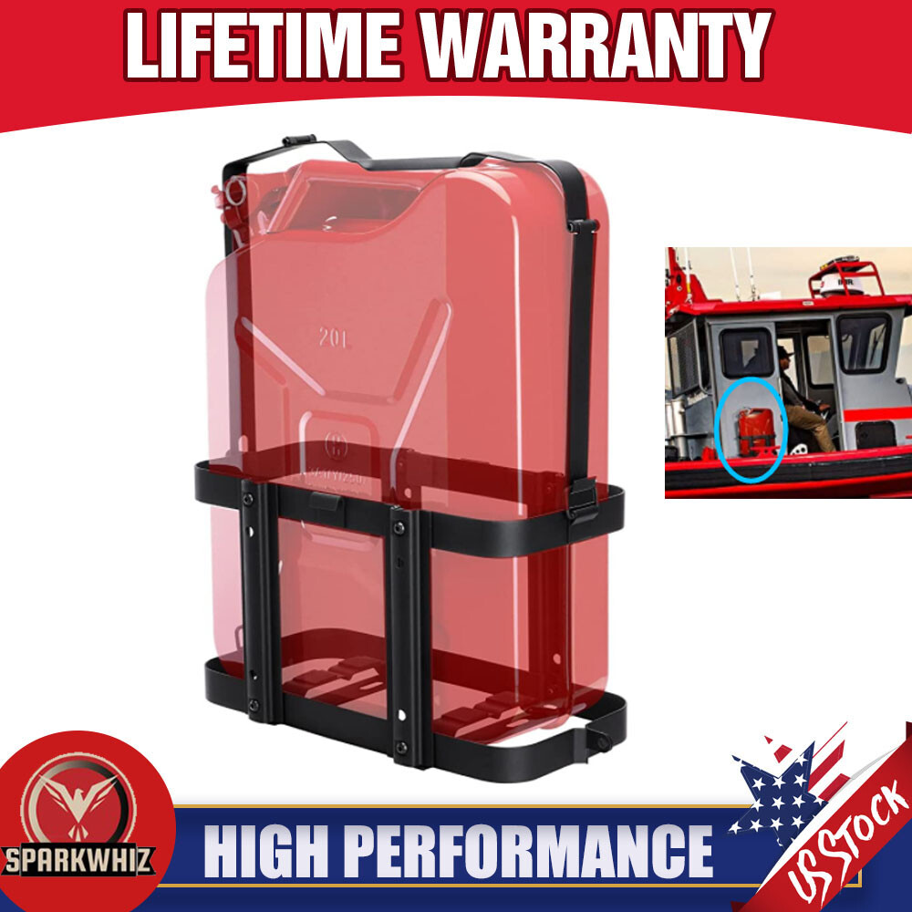 SPARKWHIZ 2023 Upgrade Lockable Jerry Can Mount Holder 5.28 Gallon ( 20 Liter )