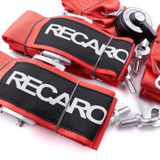 Recaro 4 Point 3 Racing Seat Belt Quick Release Seatbelt Snap-on Harness