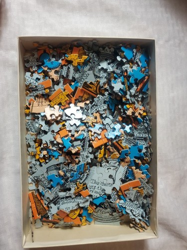 Vintage Jigsaw Puzzle Ye Known Worlde 2 Sided Puzzle The Puzzle Factory 1969 - Picture 7 of 7