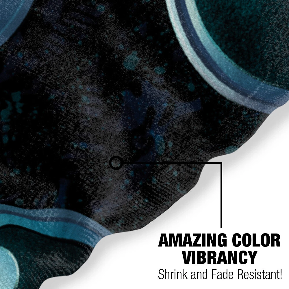 Batman Beach Towel 30x60, Batman Bat Symbol Logo Pattern Microfiber Official