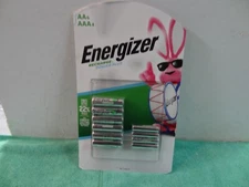 NEW Energizer Recharge Power Plus AA (6) & AAA (4) Batteries SEALED
