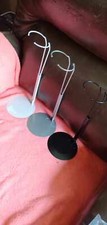 Set of 3 Plymor DSP-70 Doll Stands for 17'' DOLLS WHITE, SILVER AND BLACK 