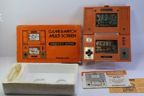 Nintendo Game & Watch MS Donkey Kong DK-52 Made in Japan Great Condition - Picture 1 of 21