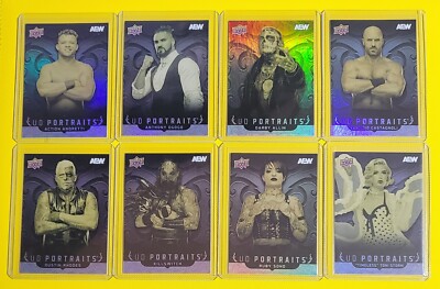 AEW Upper Deck 2025 Flagship UD PORTRAITS Cards - RELEASED 9/4/25!
