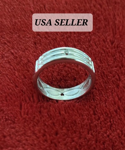 Atlantis Ring Stainless Steel, Anillo Atlante, Silver- Size 9- Grand Talisman - 第 1/15 張圖片