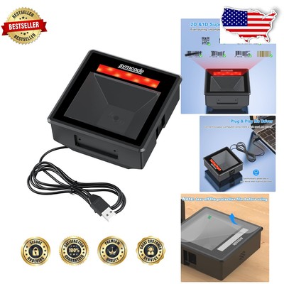 Compact 2D Embedded Barcode Scanner - Efficient Code Reader for Access Control
