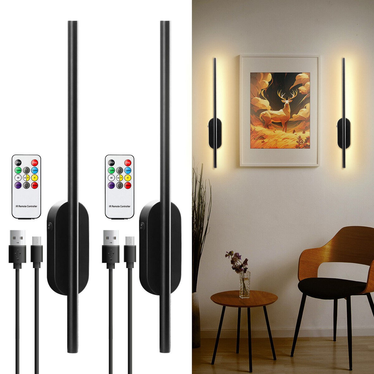 Battery Operated Wall Sconce Lighting