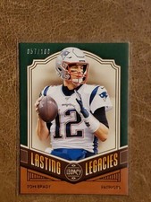 Tom Brady 2020 Legacy Lasting Legacies GREEN Version Card #ll-tb  53/100
