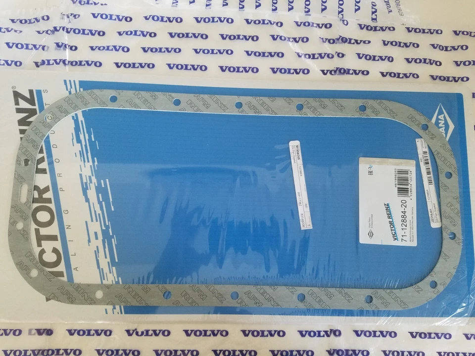 Volvo Penta Oil Pan Gasket - AQ120,AQ125,AQ130,AQ131,AQ140,AQ145,AQ151,AQ171 - Image 2 of 3