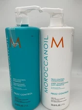 Moroccanoil Frizz Control Shampoo & Conditioner 33.8 fl.oz Duo