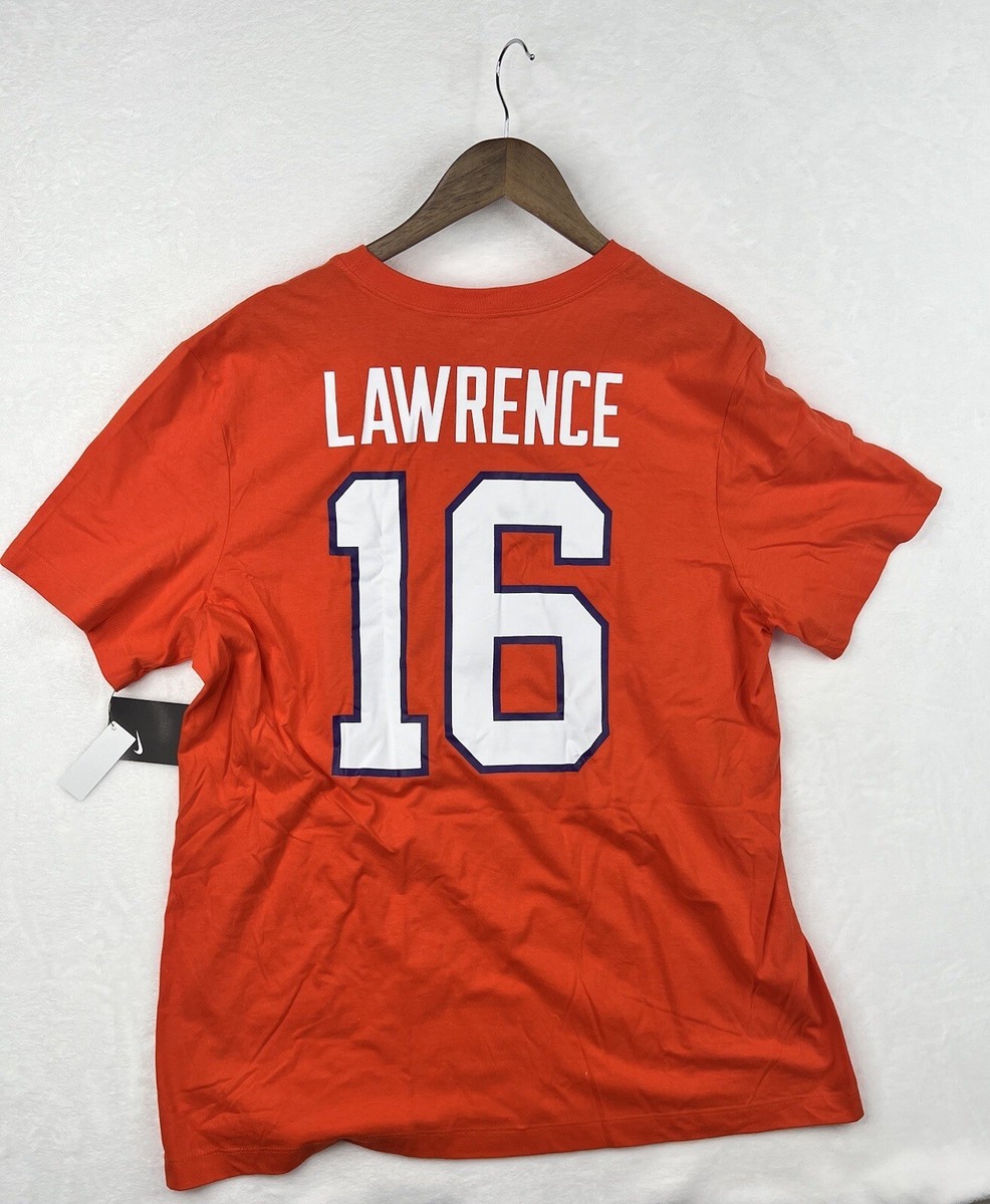 売れ筋商品|||ナイキ Tシャツ トップス レディース Men's Trevor Lawrence Orange Clemson Tigers Alumni Name and Number Team T-shirt Orange Men's Nike Trevor Lawrence Orange Clemson Tigers Alumni Name