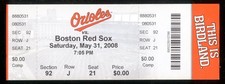 2008 May 31 Manny Ramirez 500th Home Run Ticket Red Sox Orioles 2008 May 31 Manny Ramirez 500th Home Run Ticket Red Sox Orioles
