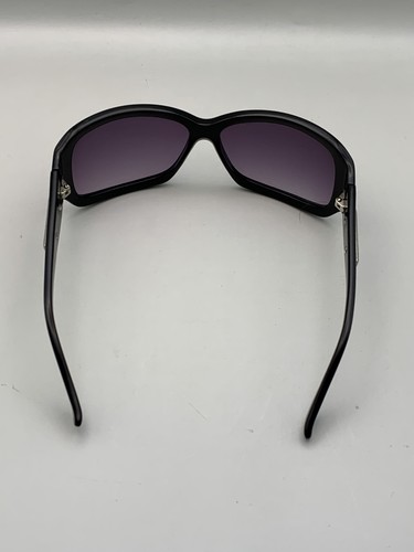 Gafas de sol BCBGMAXAZRIA para mujer negras púrpuras de gran tamaño cuadradas degradadas moda UV - Imagen 6 de 11