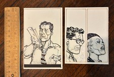 HOWARD CHAYKIN original art Satellite Sam #9, #13