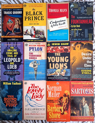 12 vintage paperbacks - Signet Books 