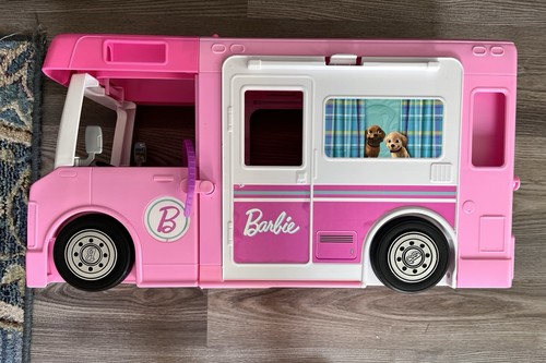 Barbie 3-in-1 DreamCamper Playset GHL93 In Great Condition Doll Not PROVIDED - Picture 4 of 22
