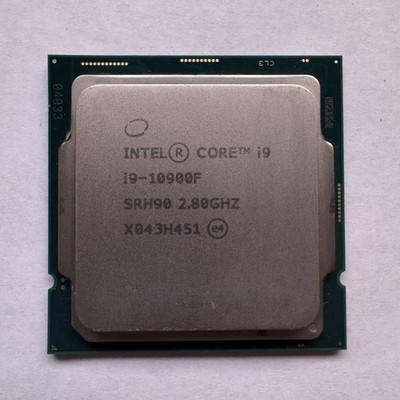 CPU intel core i9-10900F POSTチェック済 Intel Core i9-10900F Processor (5.2 GHz, 10 Cores, Socket LGA1200