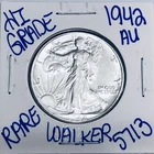 1942 WALKING LIBERTY SILVER HALF DOLLAR AUTHENTIC U.S.MINTCOIN FREESHIPPING 5713