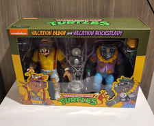 Vacation Bebop and Rocksteady TMNT Nickelodeon NECA Reel Toys MIB NEW  2