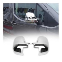 Spiegelkappen Spiegelabdeckung FüR Citroen Berlingo 2018-2026 Chrom Abs Silber