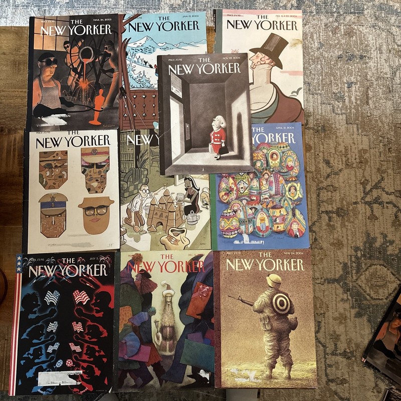 new yorker magazine covers 2004