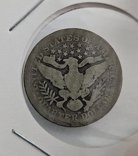 USA Barber Quarter 1906  D
