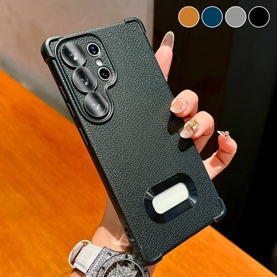 Luxury Shockproof Lens Protector Case for Samsung Galaxy S25 S24 S23 Ultra Plus