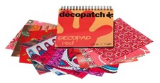 Papierblock Decopad Red