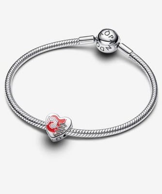 PANDORA Japan Limited Kyoto Charm Only Silver Heart With Box New