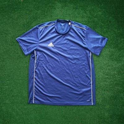 Adidas Men's Core 18 (Navy Blue) Climalite Training T-Shirt Jersey CV3450