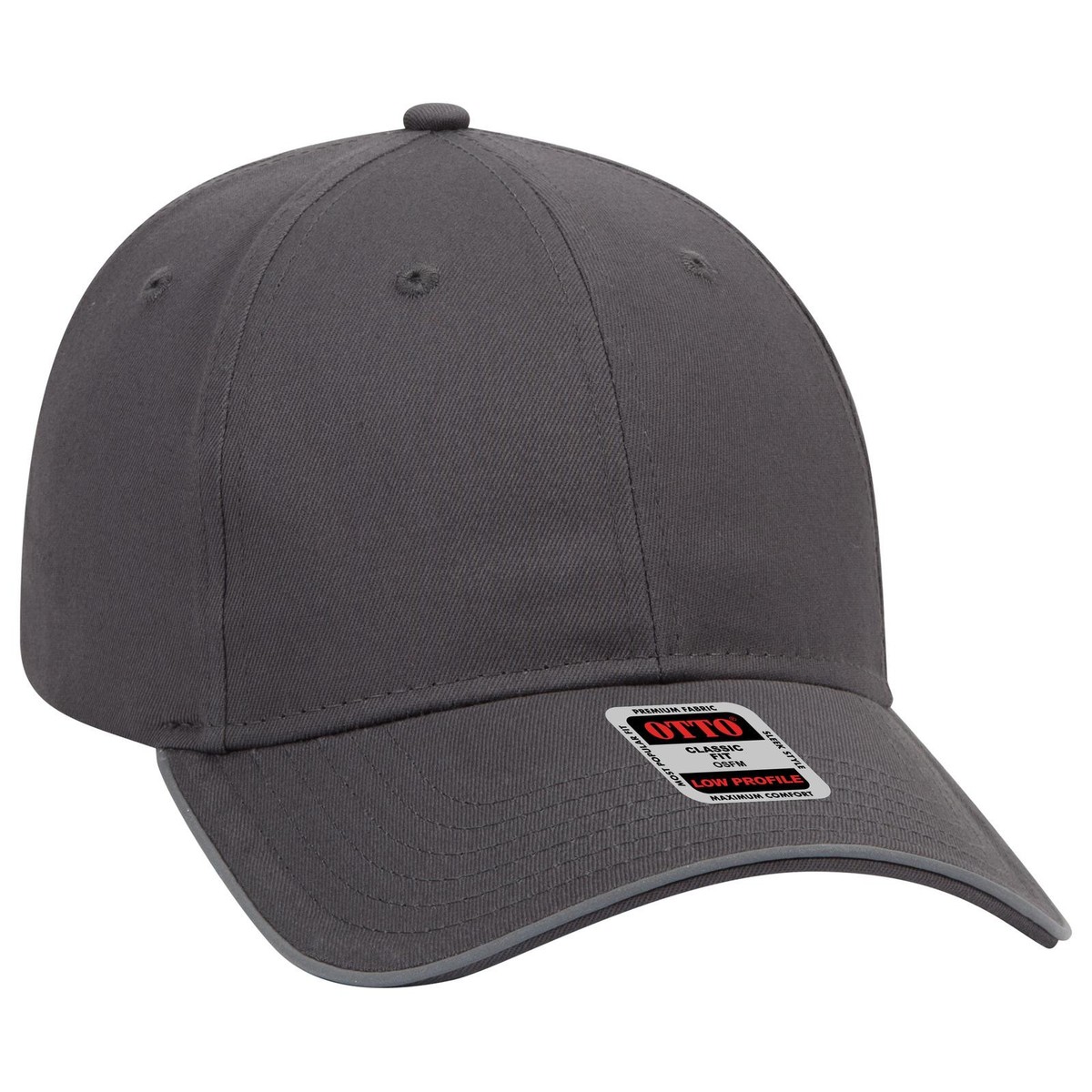 2 Pack Of OTTO CAP Reflective 6 Panel Low Profile Baseball Cap
