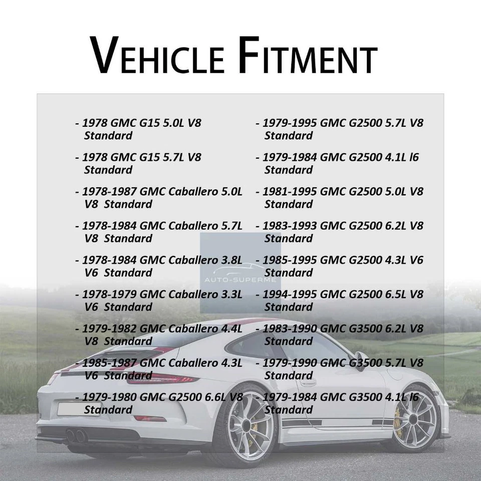 GMB U-Juntas eje trasero todas las juntas para 1982 GMC C1500 Suburban 5,0 L estándar Foto 4 de 4