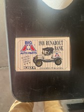 ERTL 1918 Runabout Bank Die-Cast 1/25 Scale Big Auto Parts